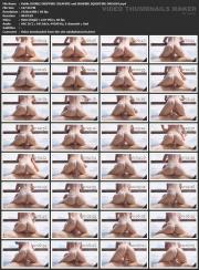 Public DOUBLE DRIPPING CREAMPIE and SHAKING SQUIRTING ORGASM