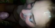 63e8414e1b1ba Selfie video of an epic blowjob and cum swallowing