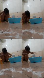 64c1a699229b4 Peeping on soapy asian girl naked in shower