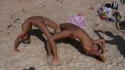 66624b524839a Two nudist women on all fours