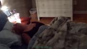 6672285343e60 Window peep on masturbation under bedsheets