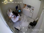 6679f9242dc63 Hidden cam caught all of her hair removal treatment