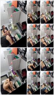 6679fe2b5eeca Spying on hot naked teen in big bathroom