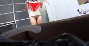 667c991747084 Spying on fuckable fit milf trying out her red bikini