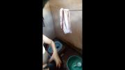 669d8f333334b Spying a naked busty girl pee and wash herself in bathroom