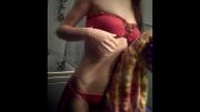 66f204d41c8cf Hidden camera caught her dress and undress before shower 77