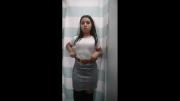 6716fc1fa6555 Hidden camera caught her dress and undress before shower 100